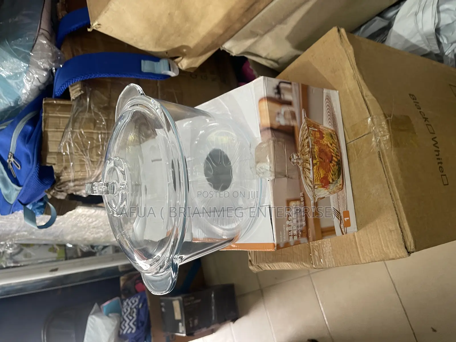Borosilicate Glass Pot * Heat Resistant*