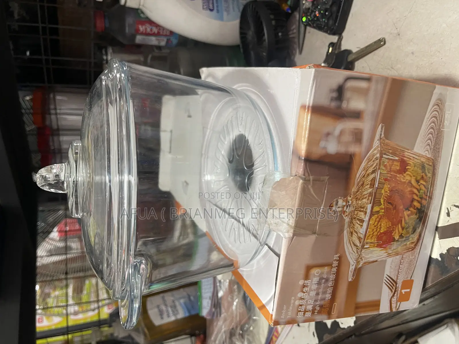 Borosilicate Glass Pot * Heat Resistant*