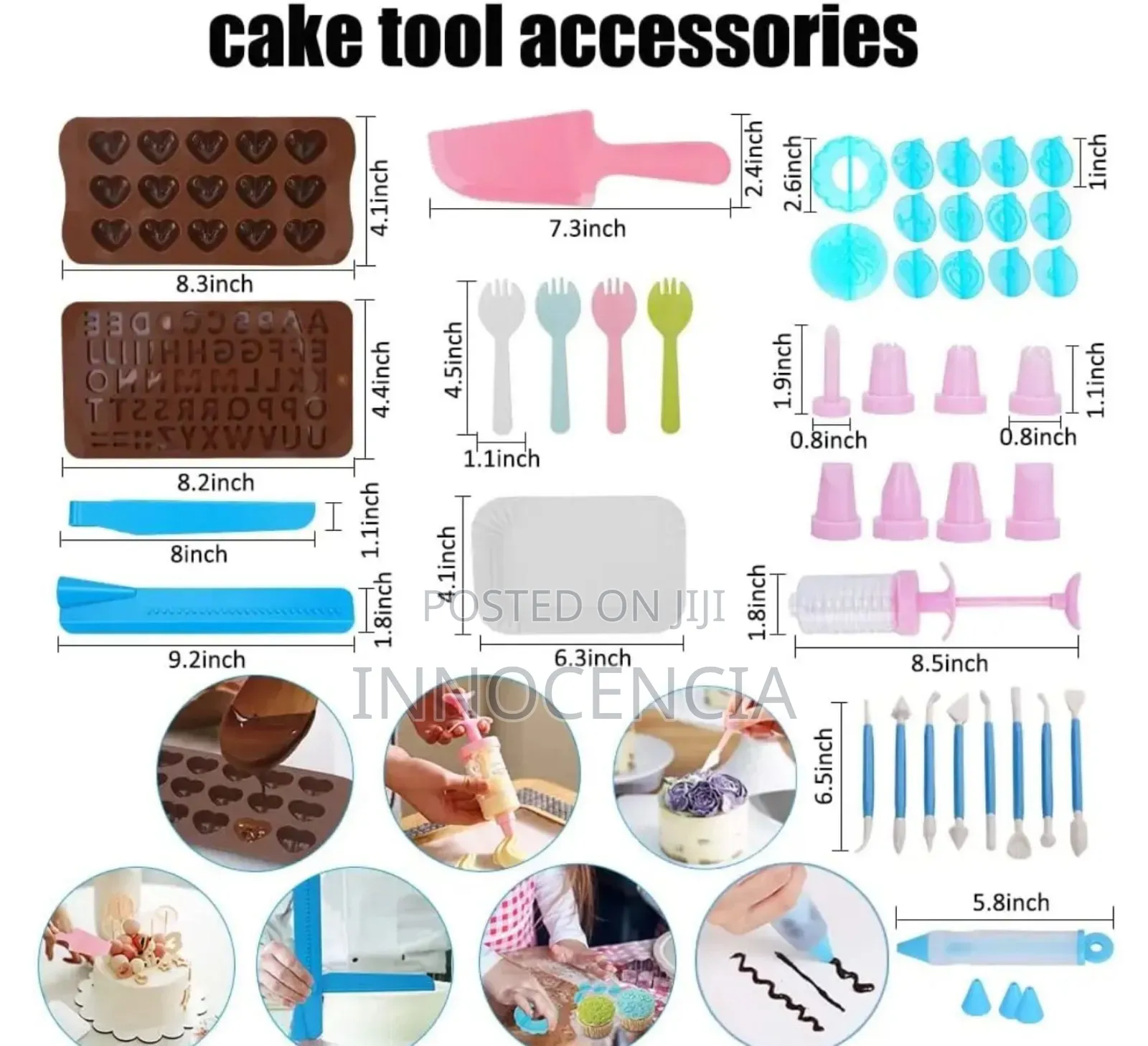 635 +1 Cake Making Decoration Set
