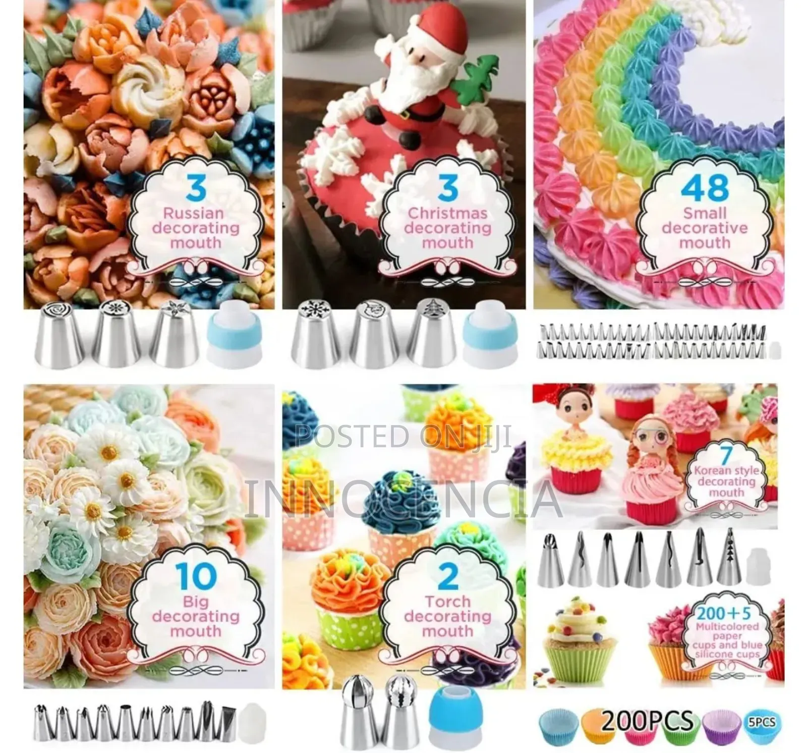 635 +1 Cake Making Decoration Set