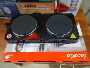 Double Electric Burner Hotplate