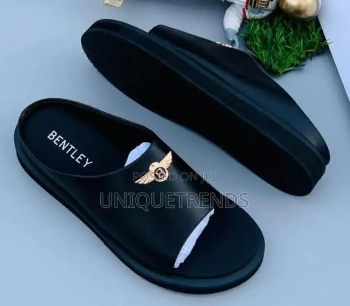 Bentley Luxury Leather Slippers