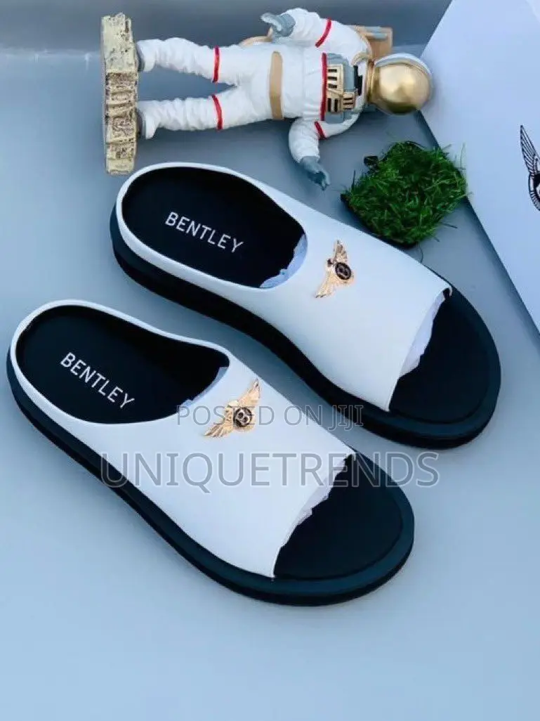 Bentley Luxury Leather Slippers