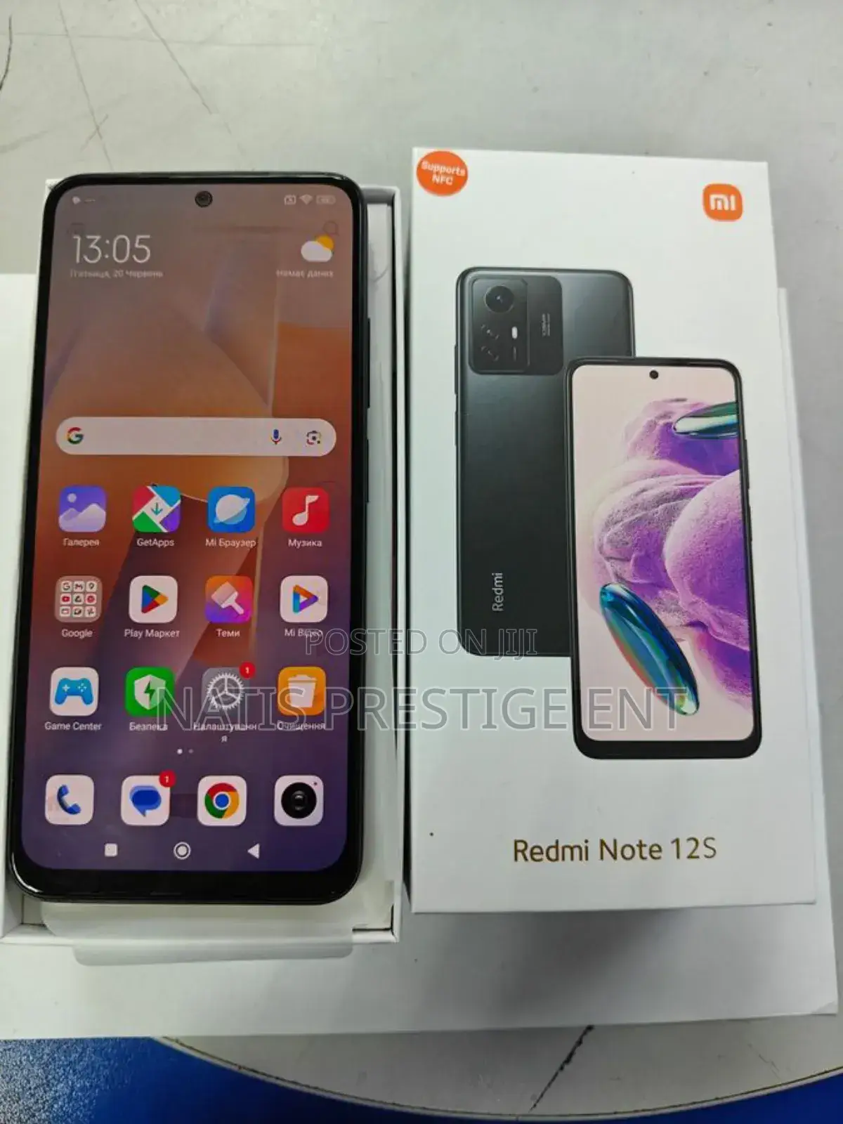 New Xiaomi Redmi Note 12 5G 128 GB Black