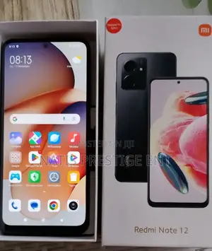 New Xiaomi Redmi Note 12 5G 128 GB Black