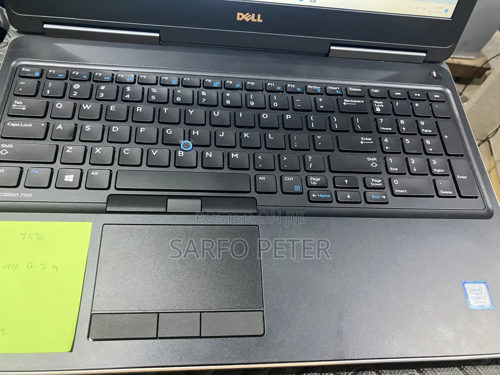 Laptop Dell Precision 7520 32GB Intel Core I7 SSD 1T