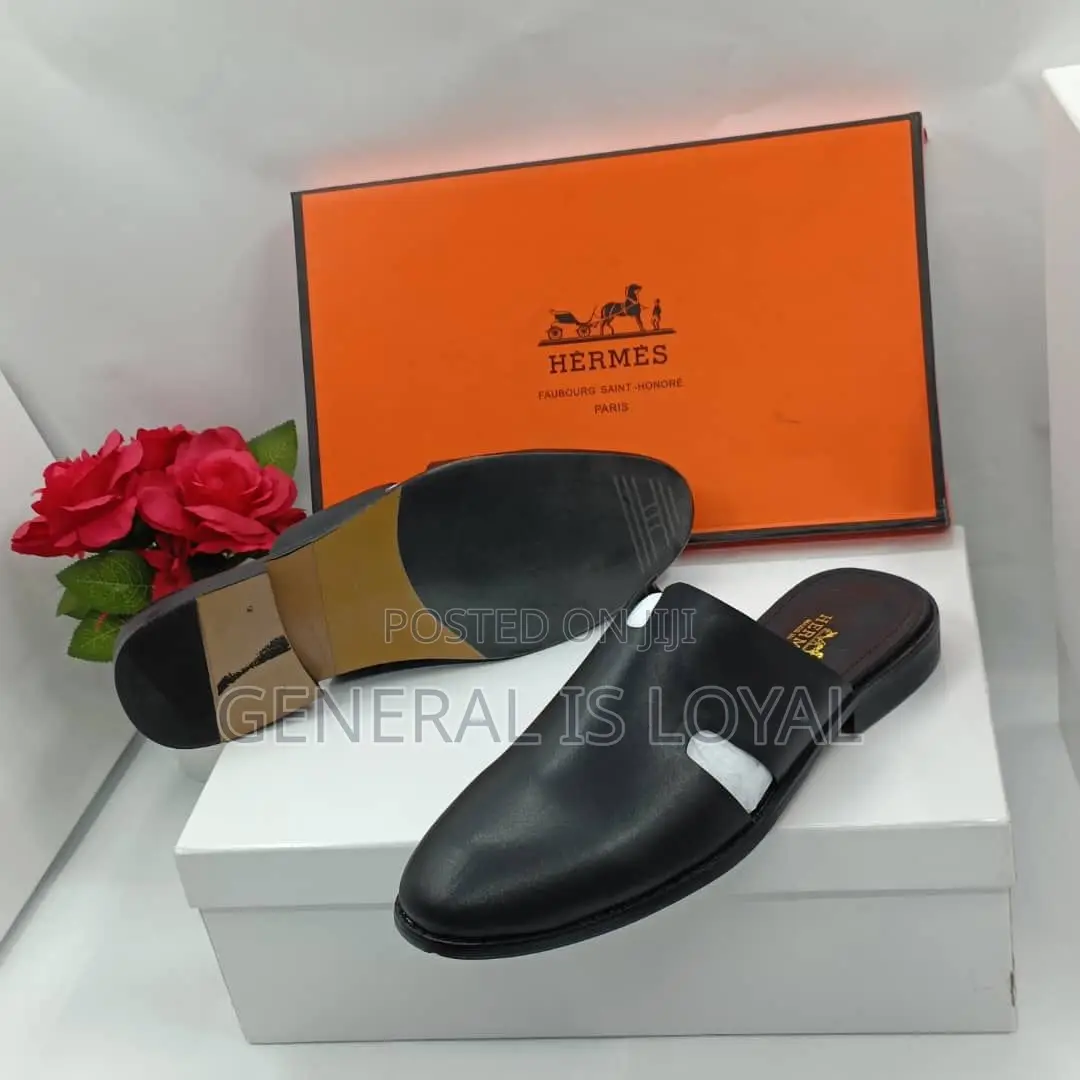 Hermes Men Half Shoe