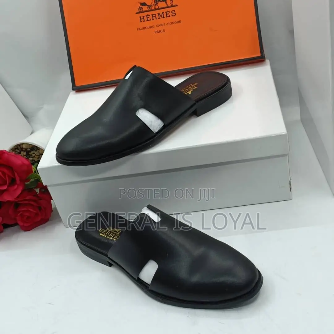 Hermes Men Half Shoe