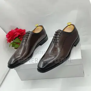 Berluti Coffee Leather Men Shoe