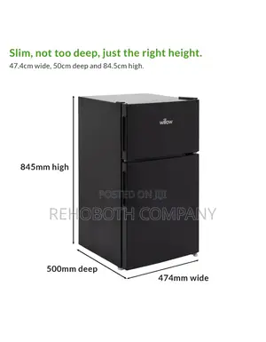 Willow Wb50ucff 86 Litre Under Counter Fridge Freezer