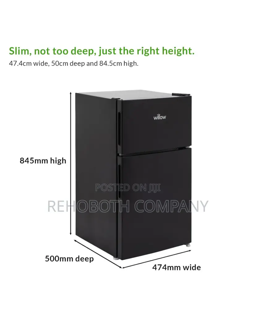 Willow Wb50ucff 86 Litre Under Counter Fridge Freezer