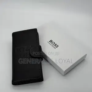 Leather Long Wallet Men