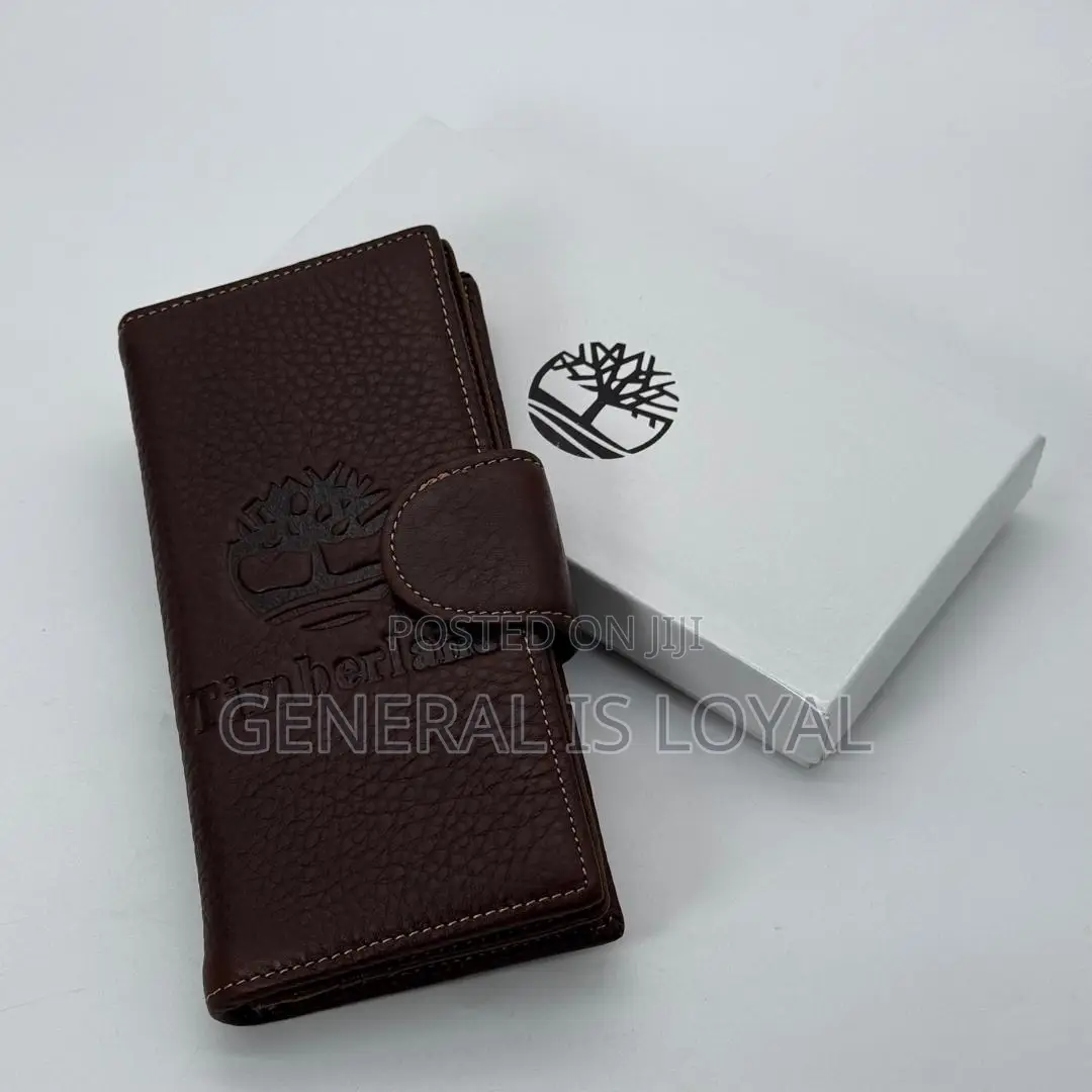 Leather Long Wallet Men
