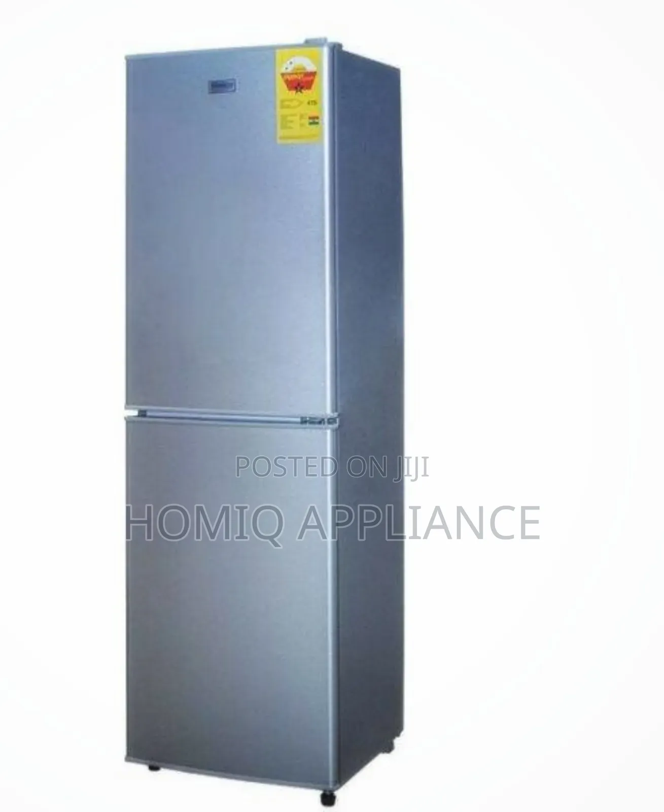 Nasco 196ltrs Bottom Freezer Refrigerator
1year Warranty