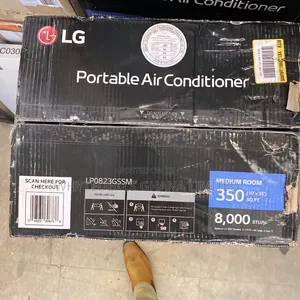 Lg Portable Air Conditioner With Voice Control| 8400btu| Wi-Fi| Smart