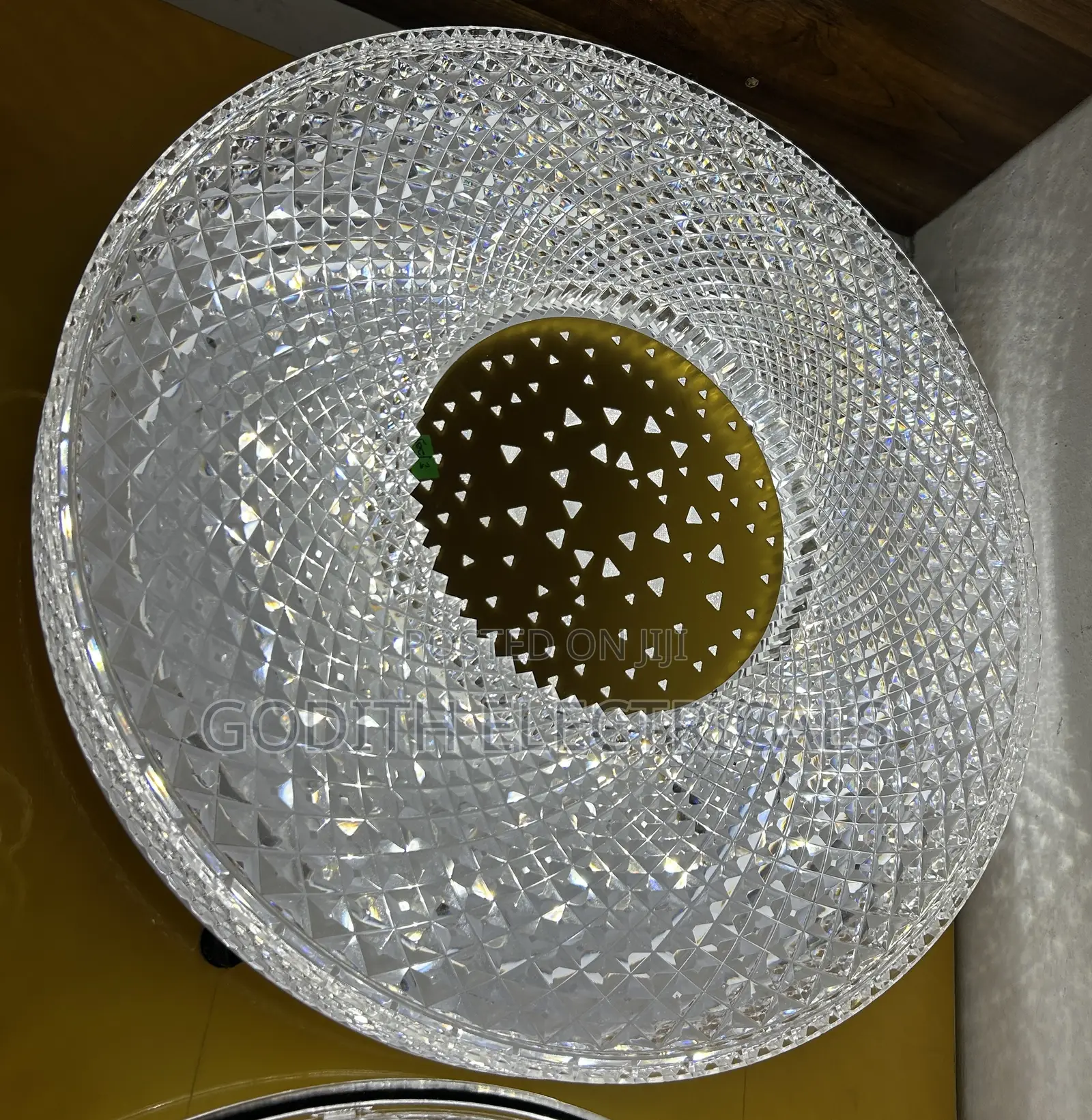 500mm Crystal Ceiling Light 3cct