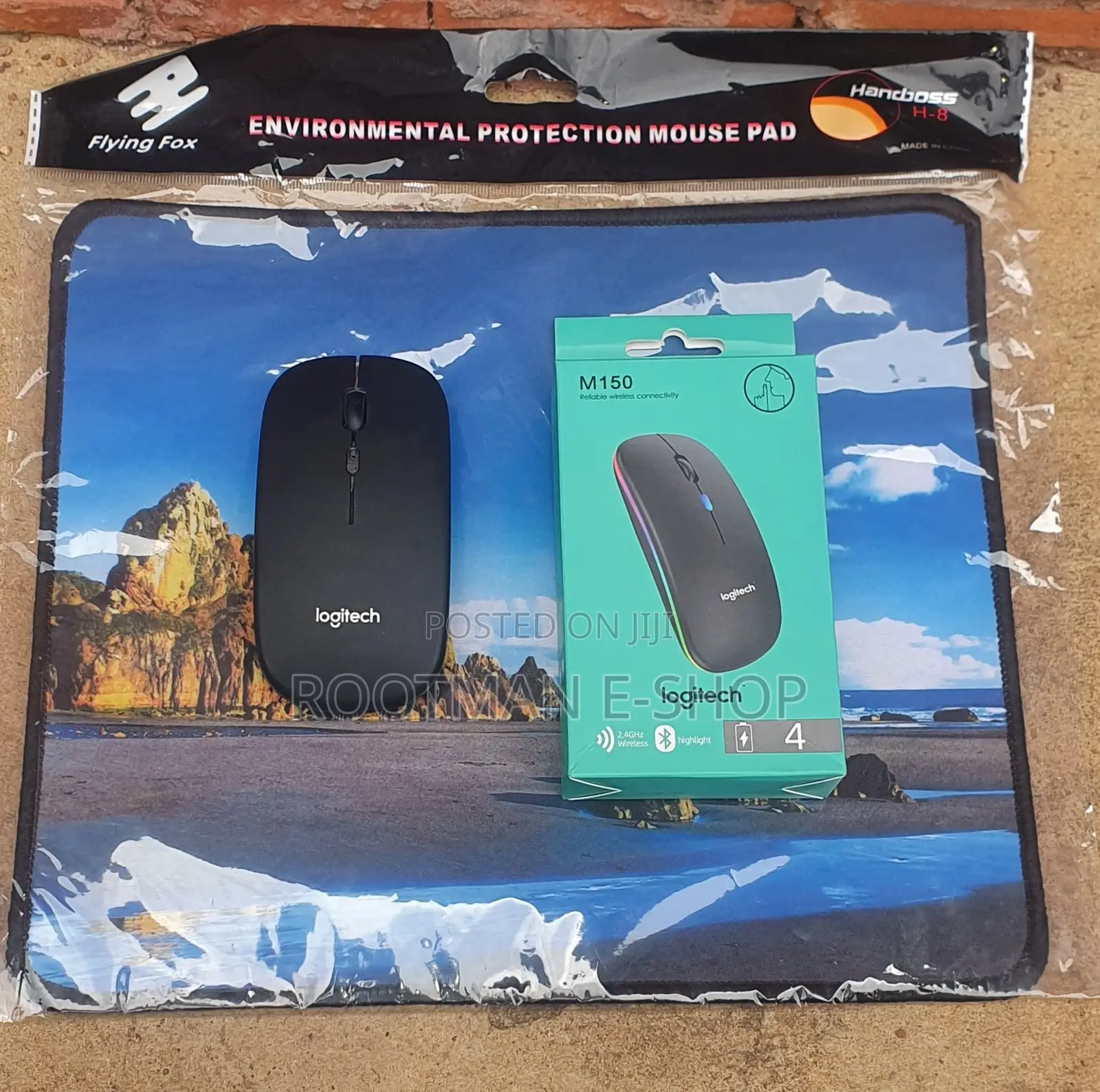 Logitech Mouse Plus Mouse Pad