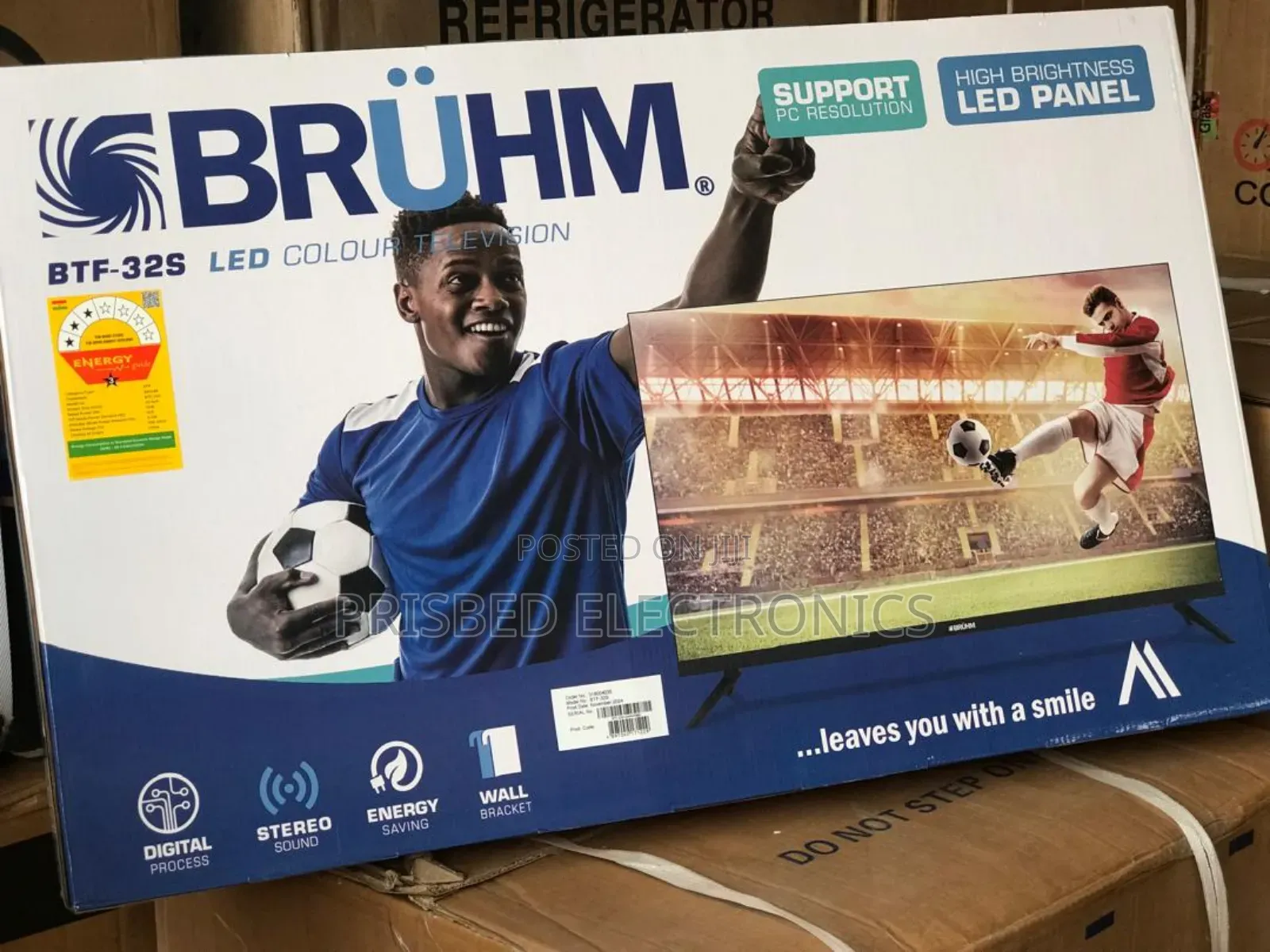Bruhm Durable 32" Led Tv Fully Digital Satellite