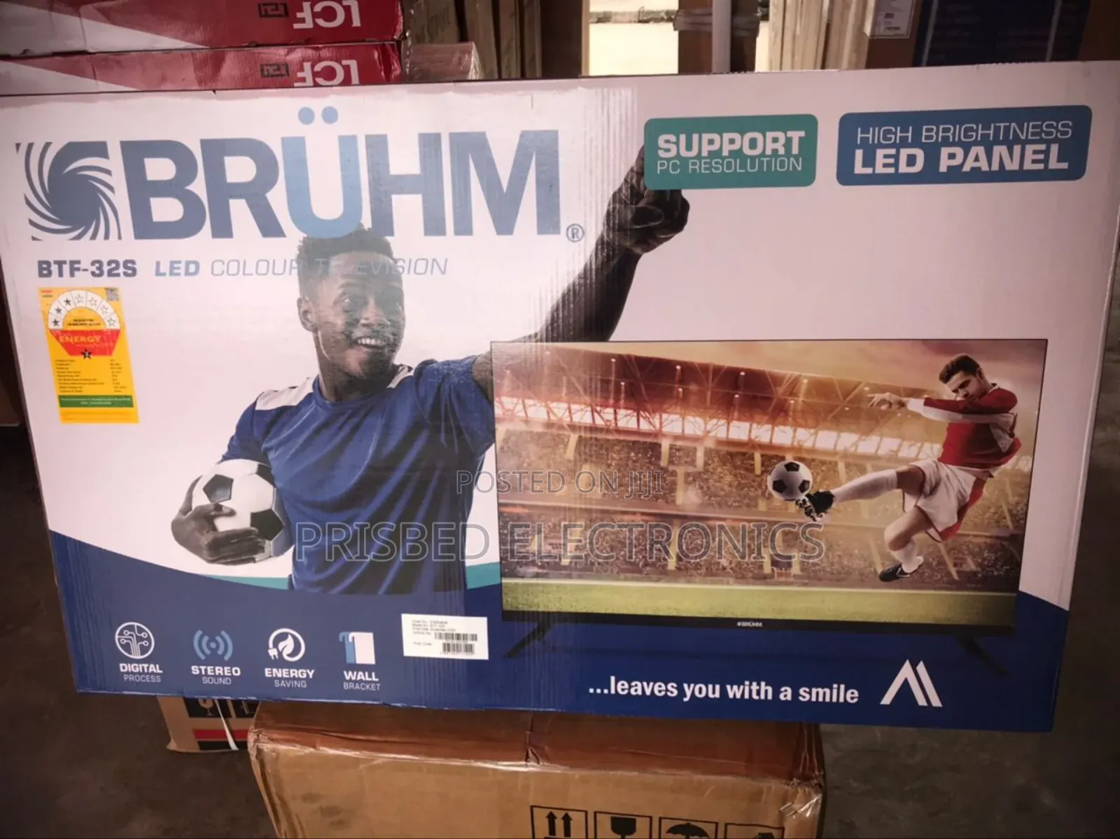 Bruhm Durable 32" Led Tv Fully Digital Satellite