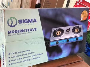 Sigma Durable 3burner Stainless Stove