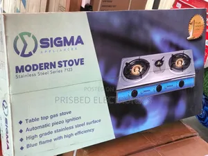 Sigma Durable 3burner Stainless Stove