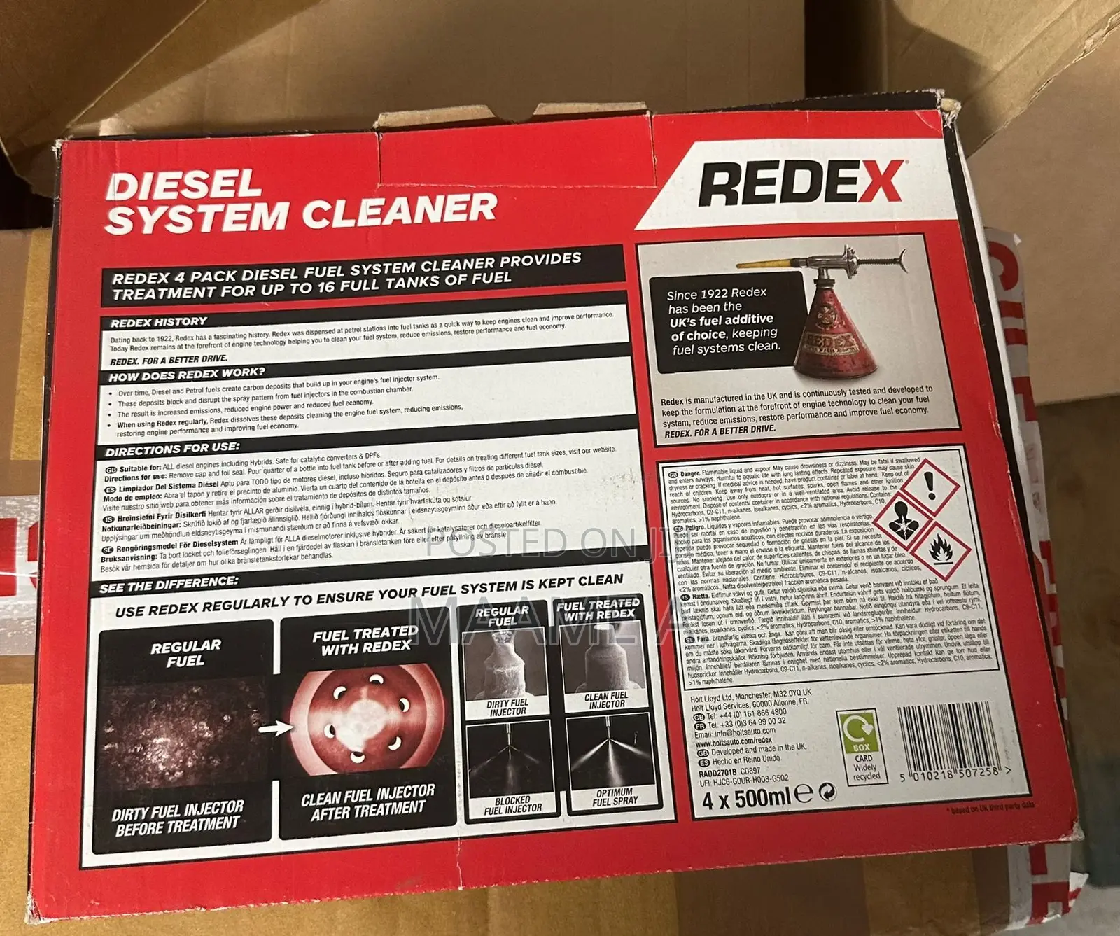4 Redex Diesel System Cleaner Bottles