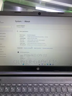 Laptop HP 4GB Intel SSD 128GB