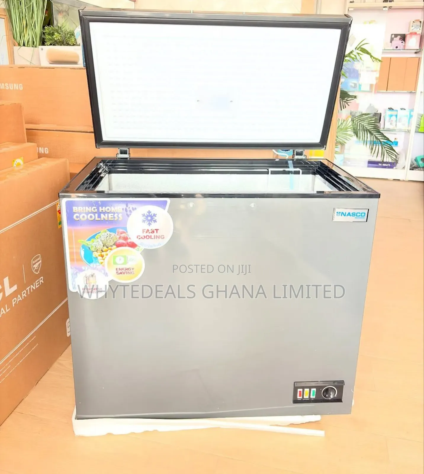 Nasco Energy-Save Chest Freezer| 200 Ltrs| 5-Yrs Warranty
