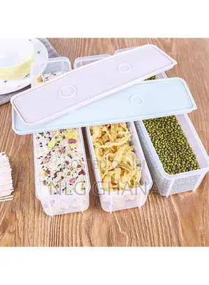 Plastic Rectangular Food Storage Box Fridge. Tvx27261