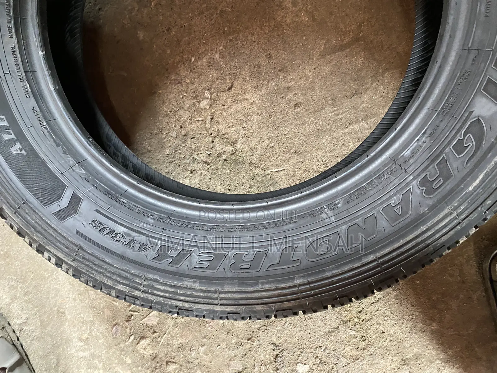 265/60r20 Dunlop Grandtrek At30s 112h