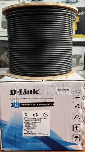 D-link Cat6 Ftp Outdoor Cable 305m