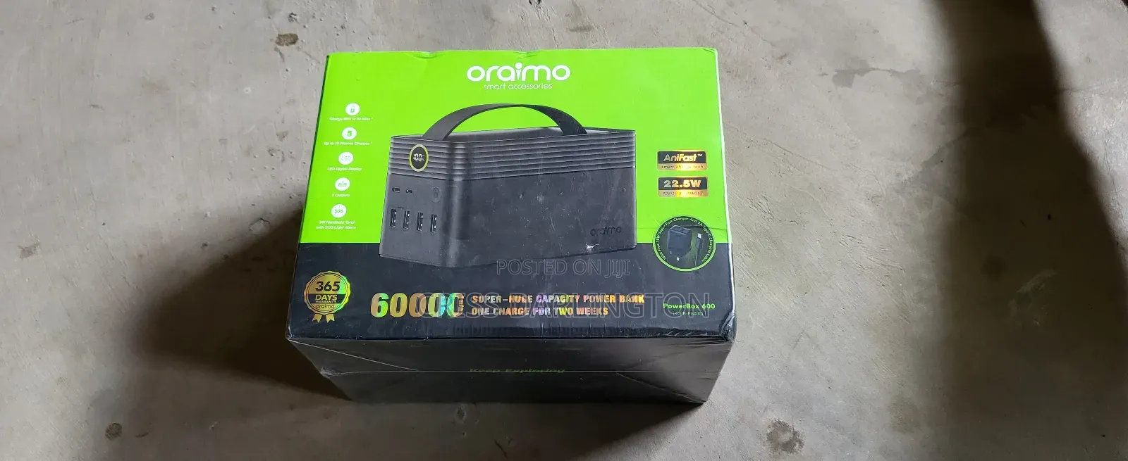 Oraimo Power Box 60,000mah 22.5 W