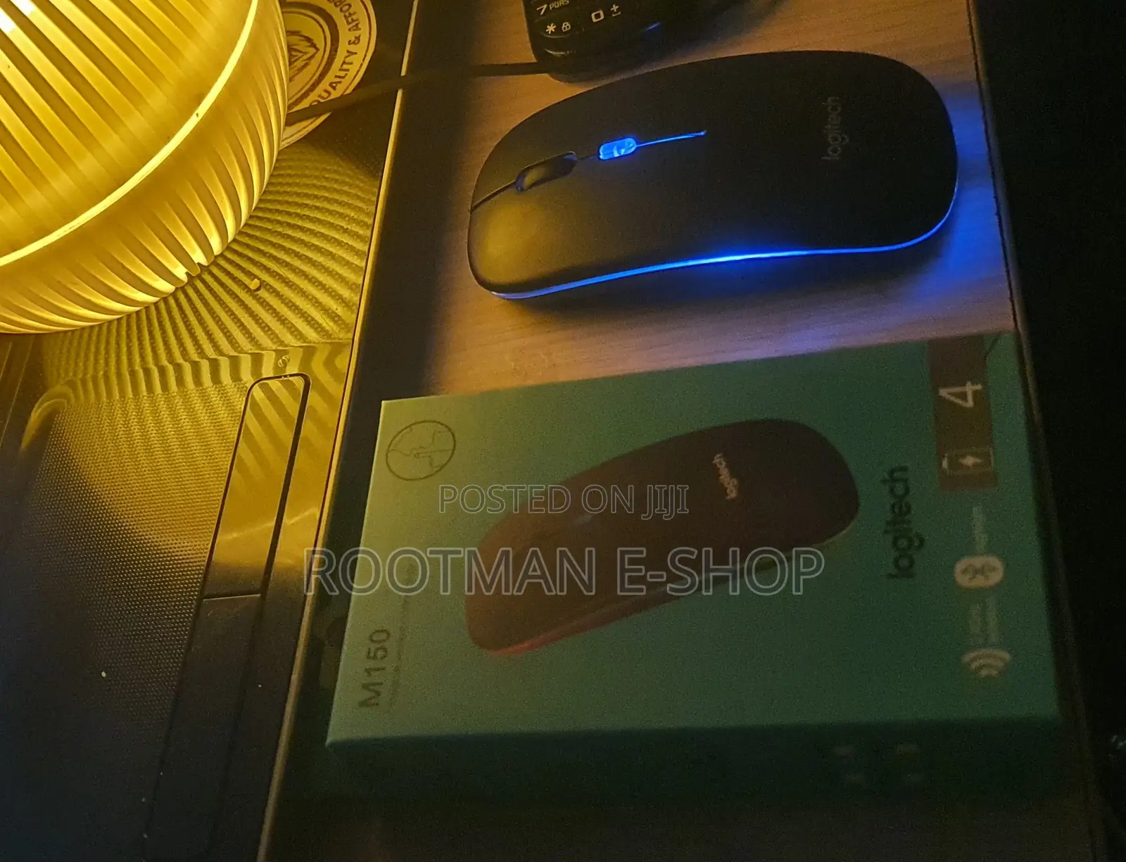 Quality Silence Mouse With RBG Light ( Chargeable )