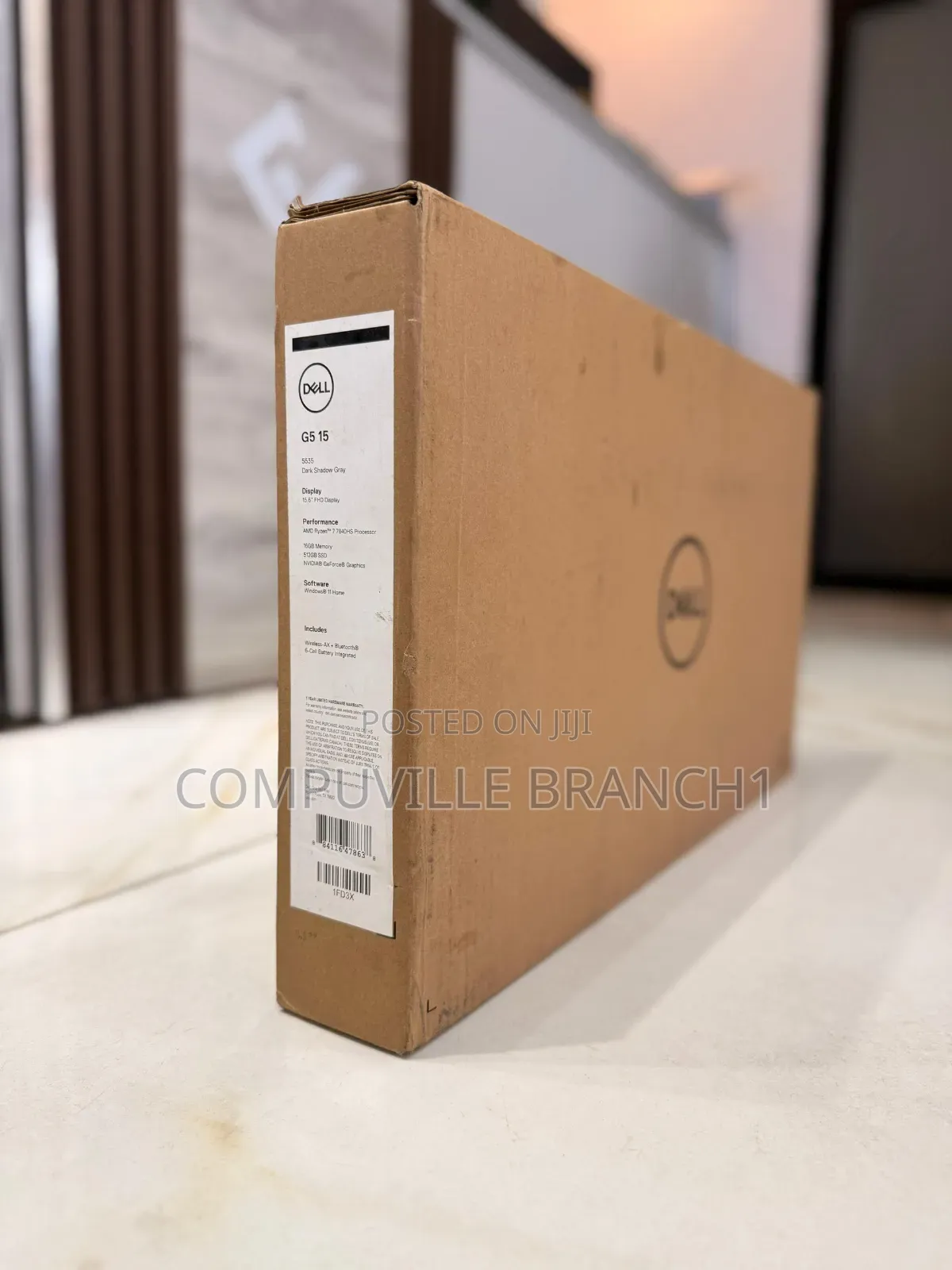 New Laptop Dell Inspiron G5 15 16GB AMD Ryzen 7 SSD 512GB