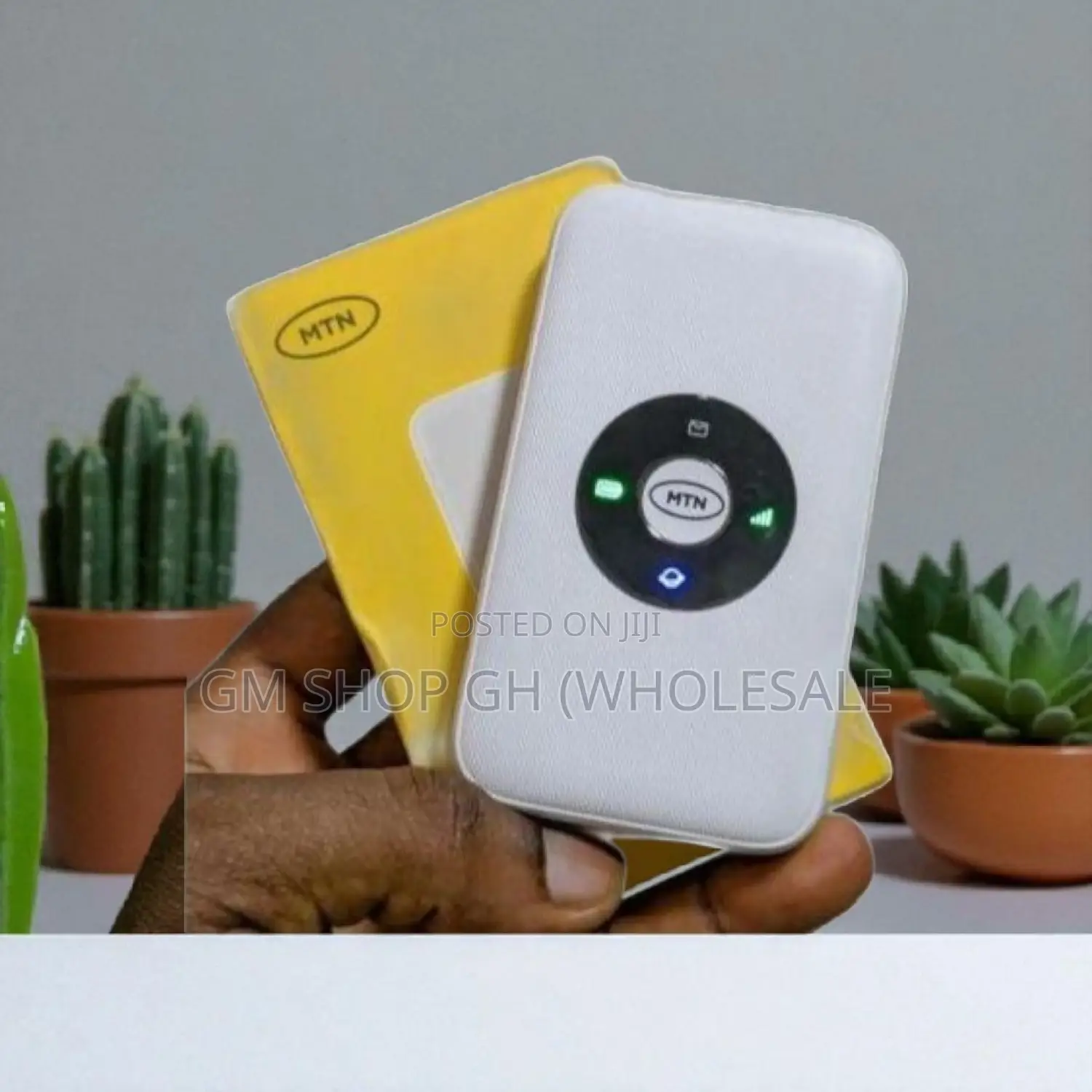 MTN Portable Universal Unlock 4g Lte Mifi/Wifi Modem (Mtn) White