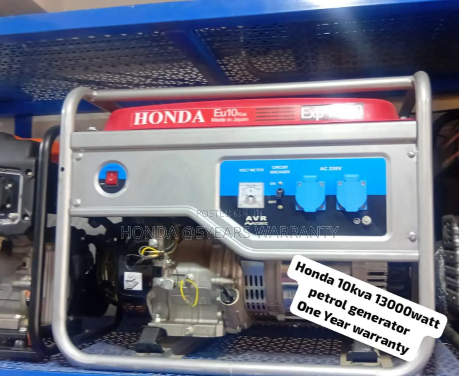 Adjustable Speed Generator Honda 10kva 13000watt Petrol 10kv