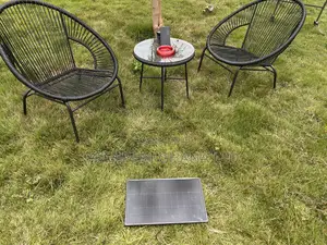 Portable Solar Power Station With 20w Solar Panel 18650 Battery Pack
