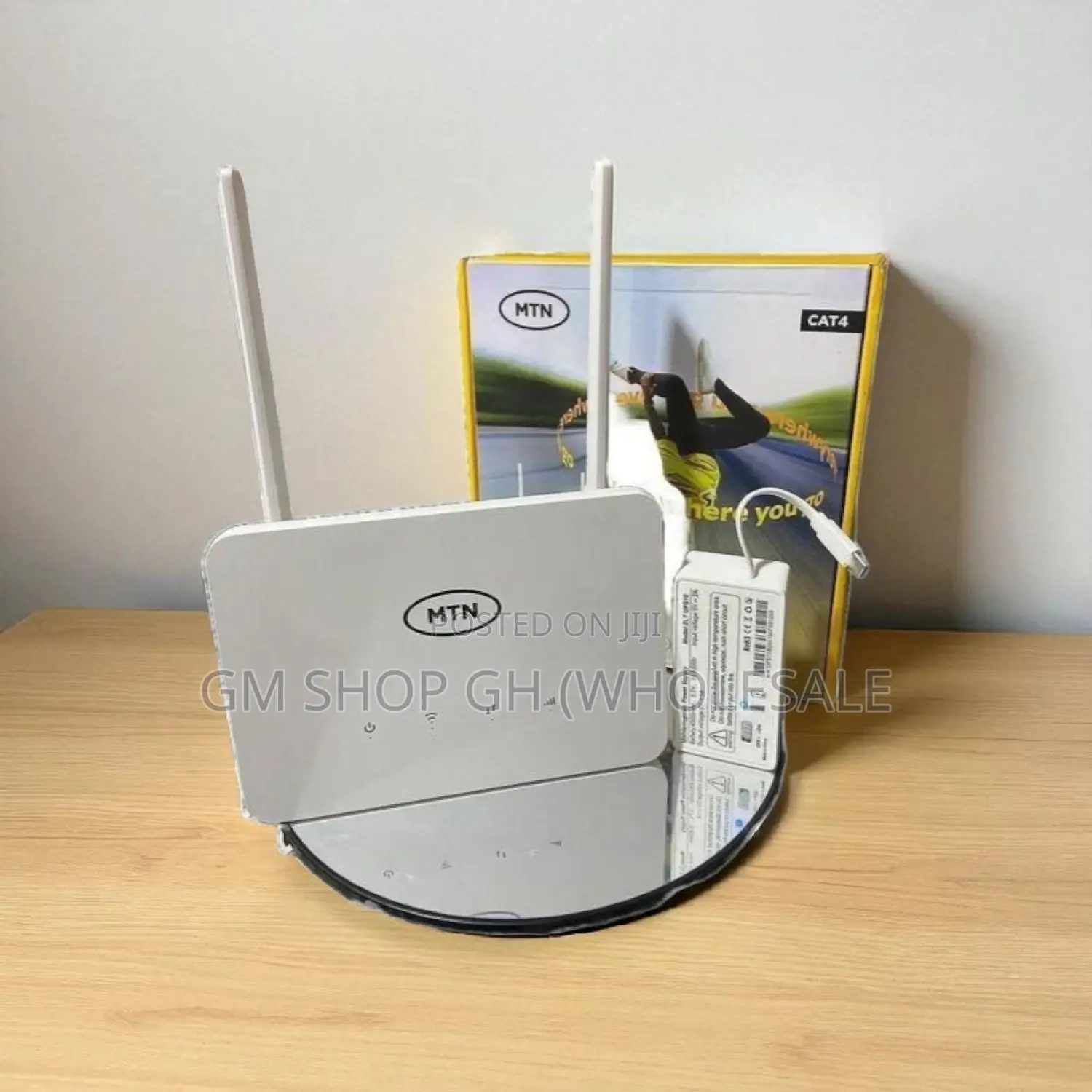 MTN Broadband 4g Router + Backup Battery (654677)