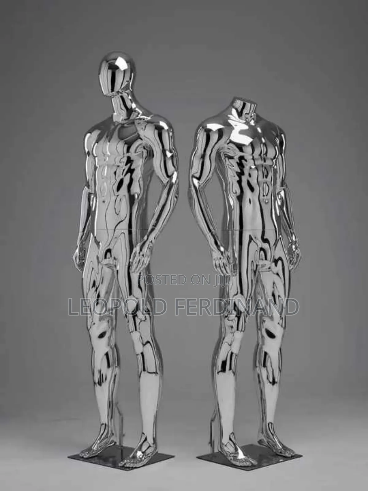 Muscle Silver Mannequin