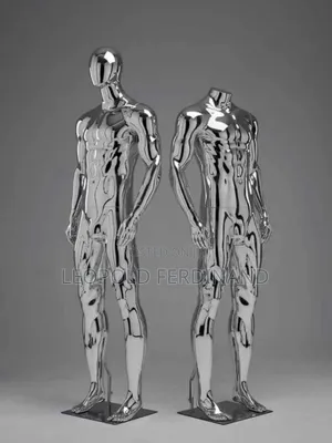 Muscle Silver Mannequin
