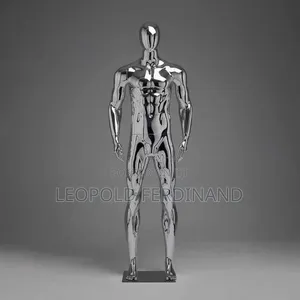 Muscle Silver Mannequin