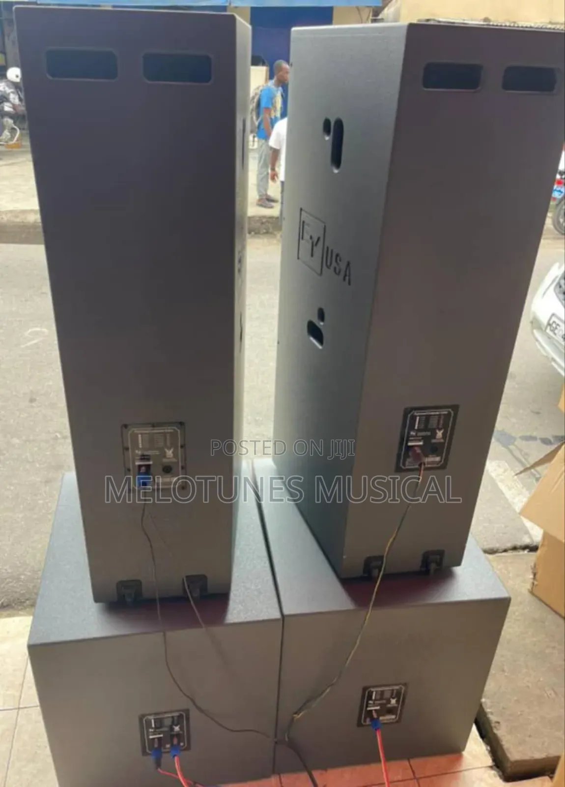 Ev Pair of Full Range and Single Bass Speakers