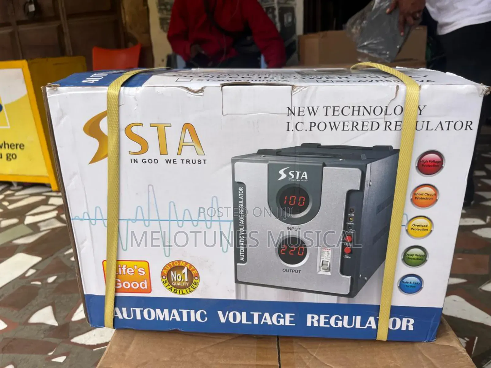 Ssta St-Avr5000va Automatic Voltage Regulator/ Stabilizer