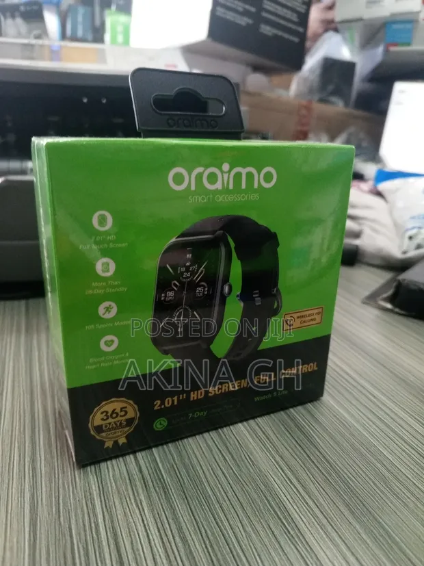 Oraimo Smart Watch 5 Lite 2.01" Screen Osw-804 2