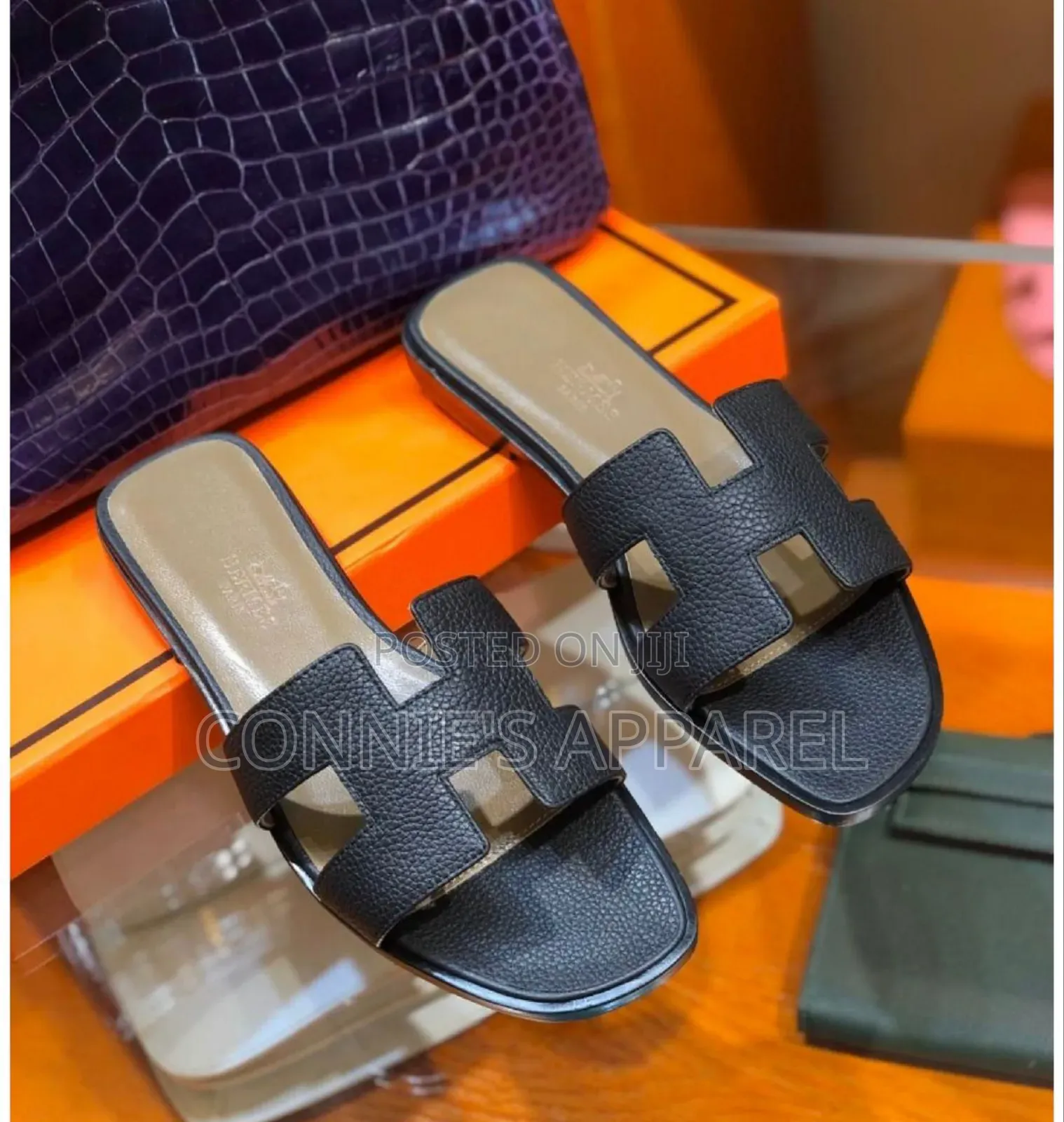 Original Hermes Slippers for Ladies in Sizes 37_42,Price Is Reduced