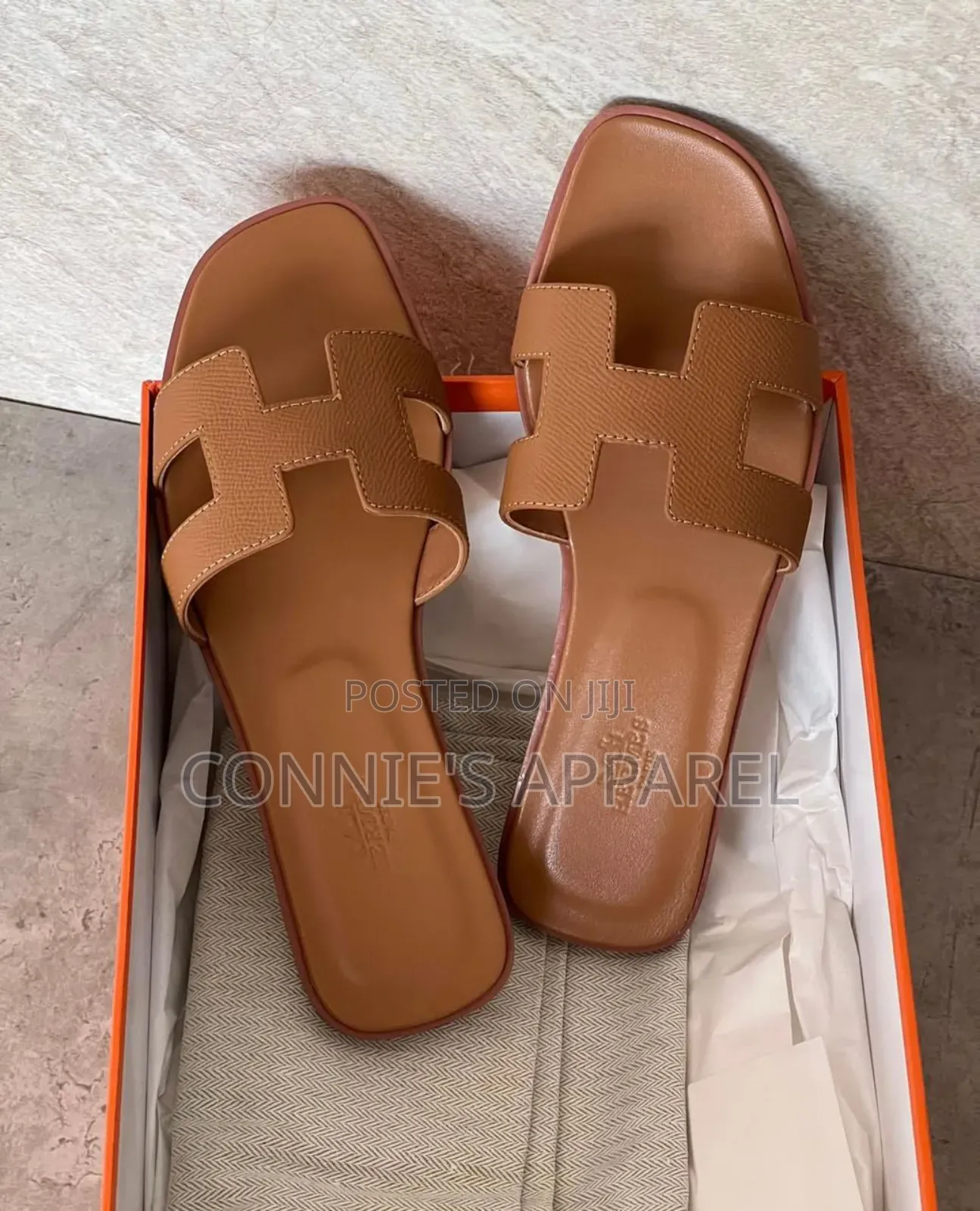 Original Hermes Slippers for Ladies in Sizes 37_42,Price Is Reduced