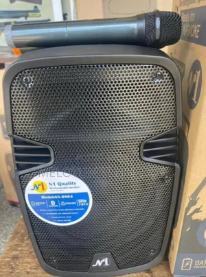 N1 8inches Rechargeable Bluetooth Speaker With Microphone