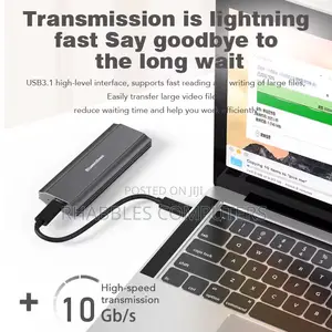 M.2 SSD Enclosure Dual Protocol (Nvme + Ngff)