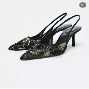 Zara Floral Sandals Heels