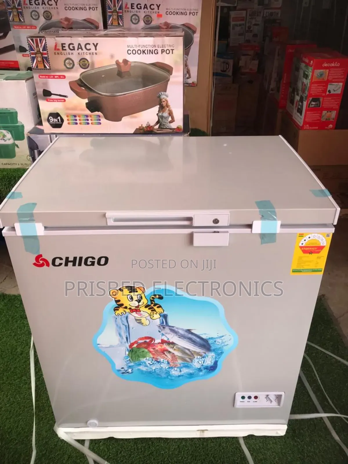 Chigo Durable Chest Freezer 140 Litres